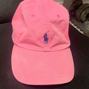 Pink Polo Ralph Lauren Cap